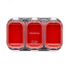 Daiwa Waterproof Sealed Unit Case 3-Rooms #Red Smoke