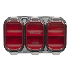 Daiwa Waterproof Sealed Unit Case 6-Rooms #Red Smoke