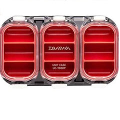 Daiwa Waterproof Sealed Unit Case 9-Rooms #Red Smoke