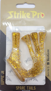 Strike Pro Guppie Tail Jr, 3 curly / 1 paddle