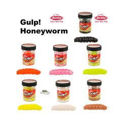 Berkley GULP HONEY WORM 3.3cm pack/18pcs.