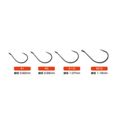 Varivas Wacky Master Heavy hooks