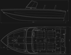 VIZION 470 ALUMĪNIJA MOTORLAIVA