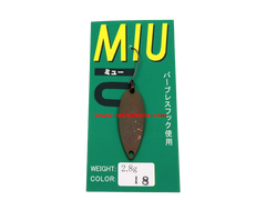 Trout Spoons Forest MIU 2018