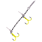 K.P Heavy Stinger rig BKK UV Yellow Hook