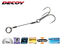 DECOY WA-21 WIRE TREBLE ASSIST - pack/2pcs.