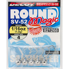 Jig Heads Decoy SV-52 Round Magic (5pcs)