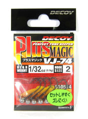 Jig Heads Decoy PLUS MAGIC VJ-74 (5pcs)