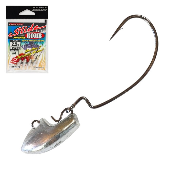 Decoy SV-45 SLIDE BOMB-Offset hooks-Decoy