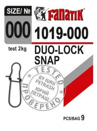 Fanatik Duo Lock Snap - Ratter BaitsFanatik Duo Lock SnapFanatik