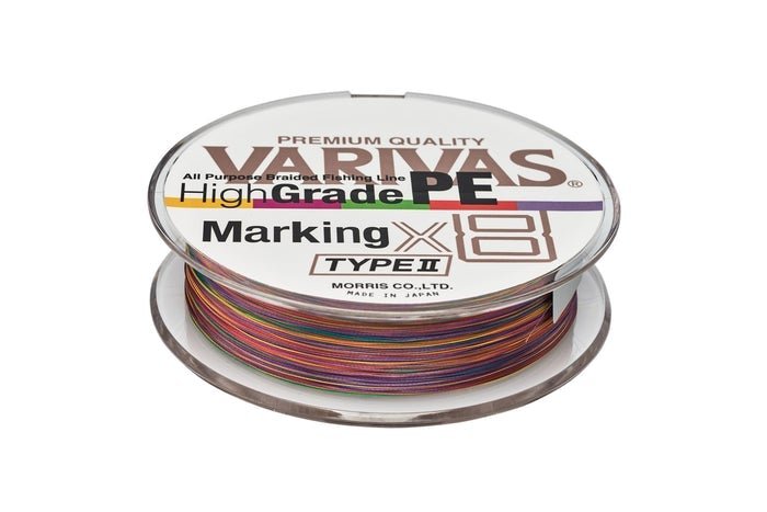 High grade PE Marking Type II X8 200m-Braid line-Varivas