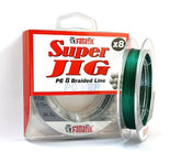 PE-line FANATIK Super Jig PE X8 Green-Braid line-Fanatik