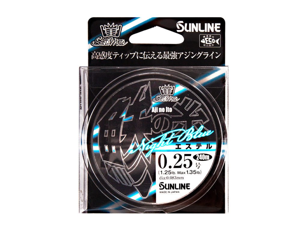 Sunline AJI NO ITO ESTER NIGHT BLUE - Ratter BaitsSunline AJI NO ITO ESTER NIGHT BLUESunline