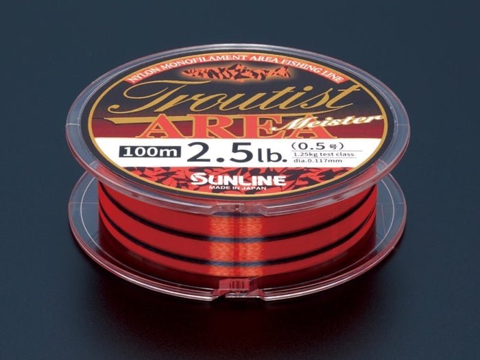 Sunline TROUTIST AREA MEISTER 100M-Monofilament lines-Sunline