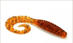 Soft bait Bait Breath Curly Grub 4.5" 8pcs