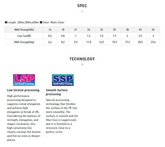 SUNLINE Amazer x4 PE, 200m