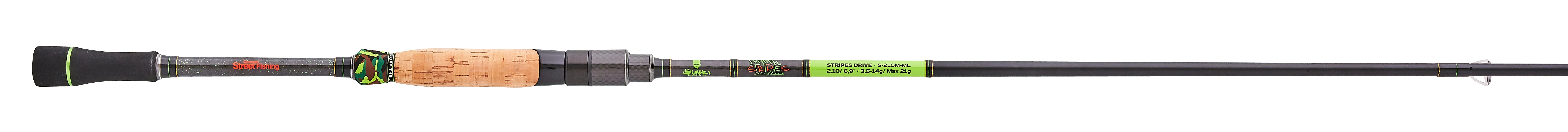 Gunki Stripes- Drive S-210M-ML rod