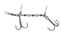 The 4 Swivel Rig XL 2/0 |  18-25cm 2x Stinger Rig 2/0 BKK Spear-21