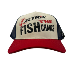 Cap Zetrix White/Red/Blue