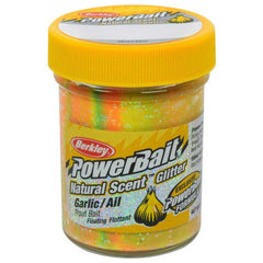 Berkley PowerBait Natural Scent Glitter Trout Bait -GARLIC- 50g pack/1pcs.