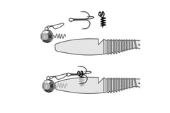 Fanatik "GNEZDO" trīsžuburu āķiem