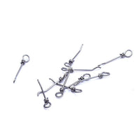 Pikecraft Bait Pin Stinger Spailes XL Stainless Steel Black iepakojums/10gab