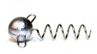 Lead sinker Corkscrew (natural lead color)
