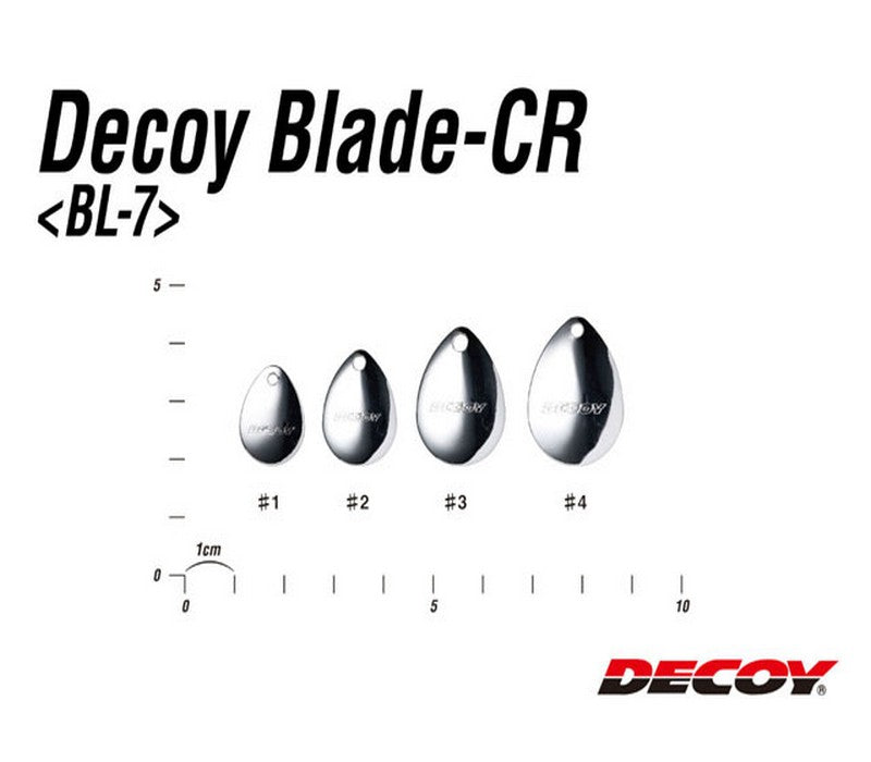 Rotiņš Decoy Blade CR BL-75 Silver