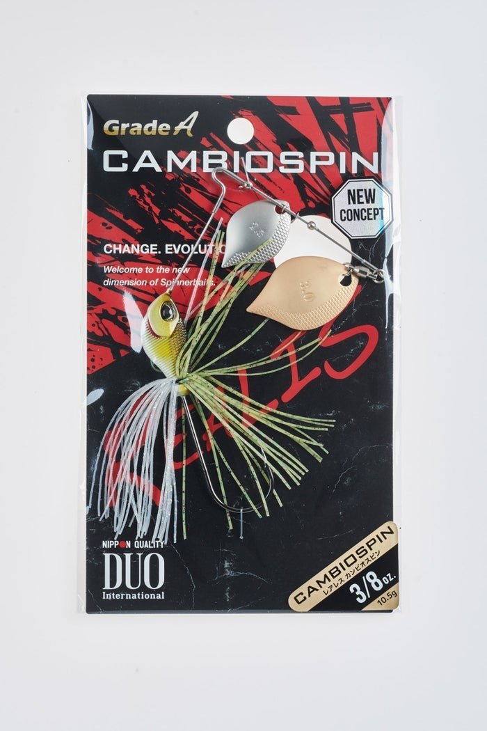REALIS CAMBIO 3/8 DOUBLE BLADE-Spinners and spinnerbaits-DUO