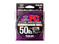 Sunline SM SYSTEM SHOCK LEADER FC 50M-Fluorocarbon lines-Sunline