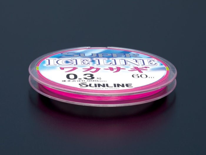 Sunline SUPER ICE LINE WAKASAGI 60M-Monofilament lines-Sunline