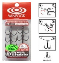 Vanfook OT-36B size 8 - Ratter BaitsVanfook OT-36B size 8Vanfook Treble Hooks